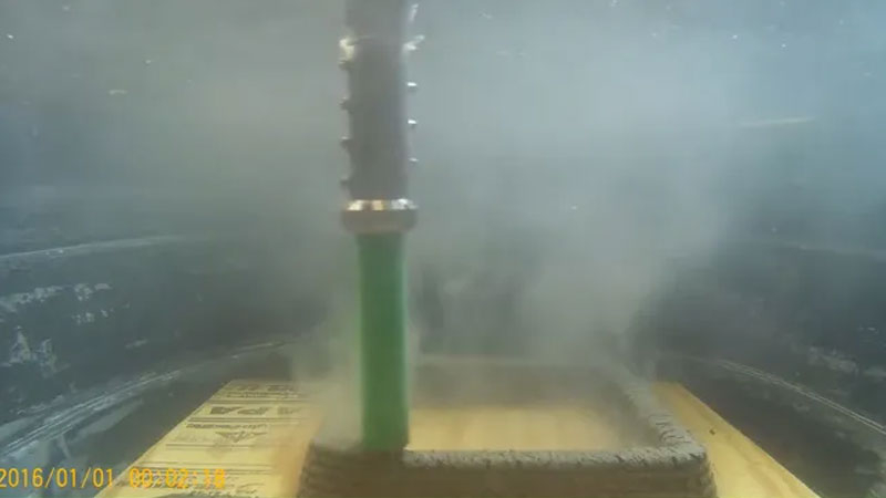 在美国开发了一种用于海底直接混凝土打印的三维水下打印机