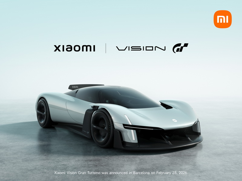 小米将在《Gran Turismo 7》中推出虚拟超级跑车Vision GT，并在MWC 2026上展示它。