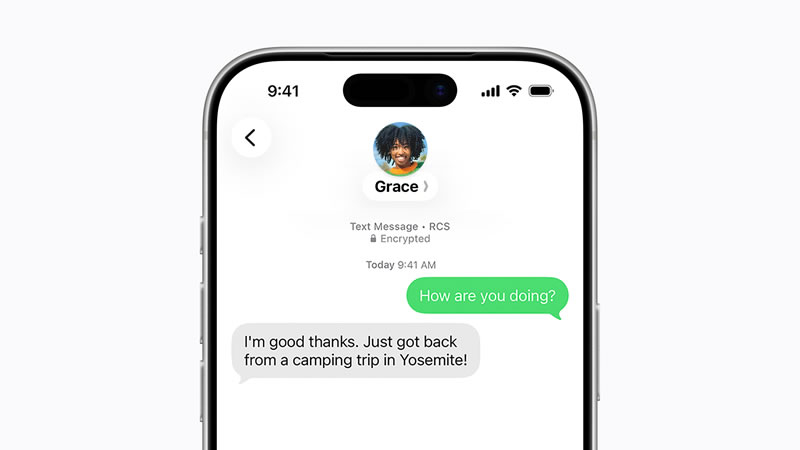 在 iOS 26.5 中启用跨平台 RCS 消息的端到端加密