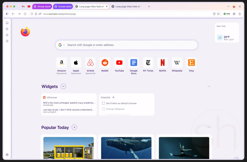Mozilla 正在开发一项大规模的 Firefox 重新设计，代号为 Nova——这就是未来浏览器的样子。