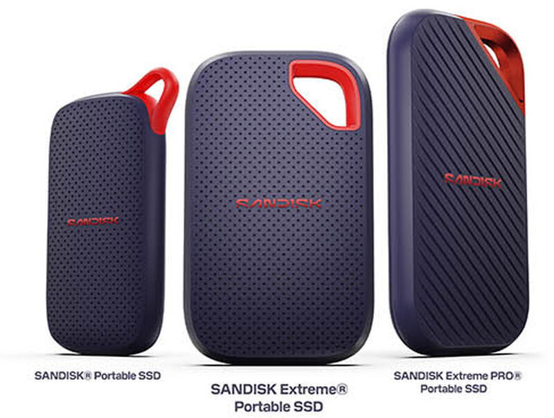 SanDisk 推出了可移动 SSD，最大传输速率达 4000 MB/s，容量最高可达 8 TB