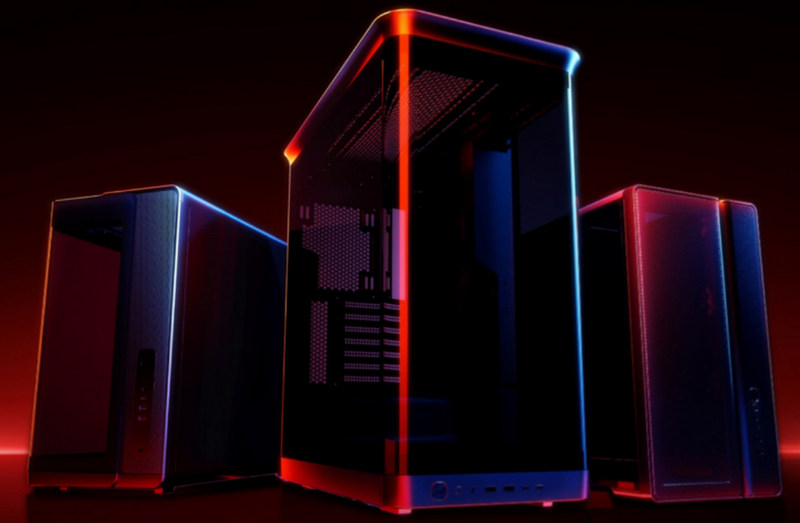 SAMA 在 Computex 2026 上展示了全景机箱、双屏 SZO 和最高 1650 瓦的电源。