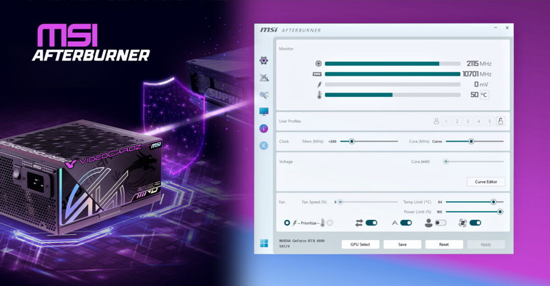MSI提升了RTX 5000和RX 9000的安全性，在Afterburner中加入GPU Safeguard+模式，以防止接口熔化。