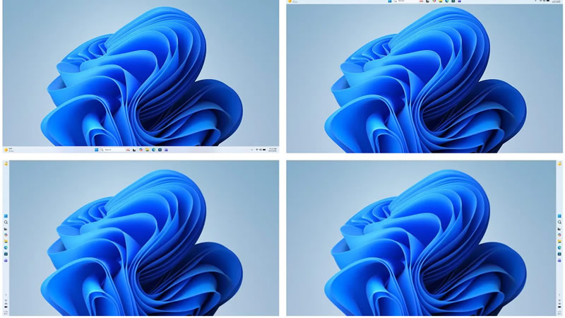 Windows 11 的任务栏终于会像 Windows 10 那样可移动了