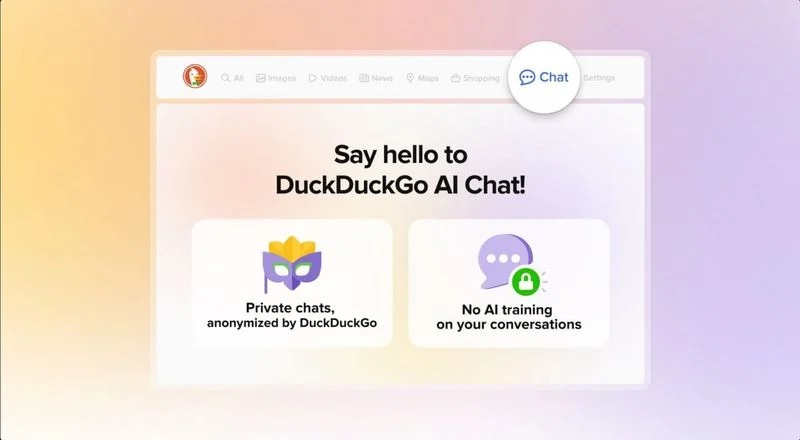 DuckDuckGo 正在推出与 AI 机器人 Duck.ai 的语音聊天功能，同时确保数据隐私。
