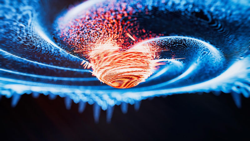 科学家们表明，热量可以像水一样流动——为微芯片及其他设备的冷却开辟了新的途径。