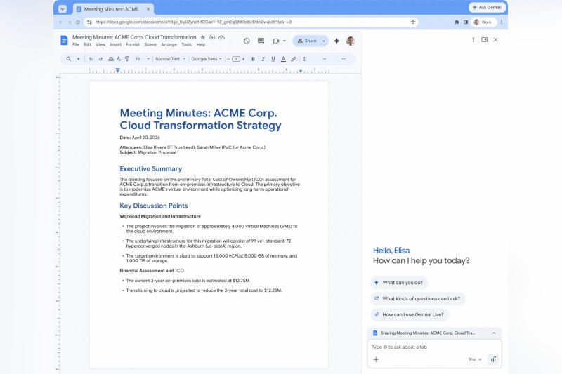 谷歌将Chrome变成了Workspace环境的完整自动浏览器