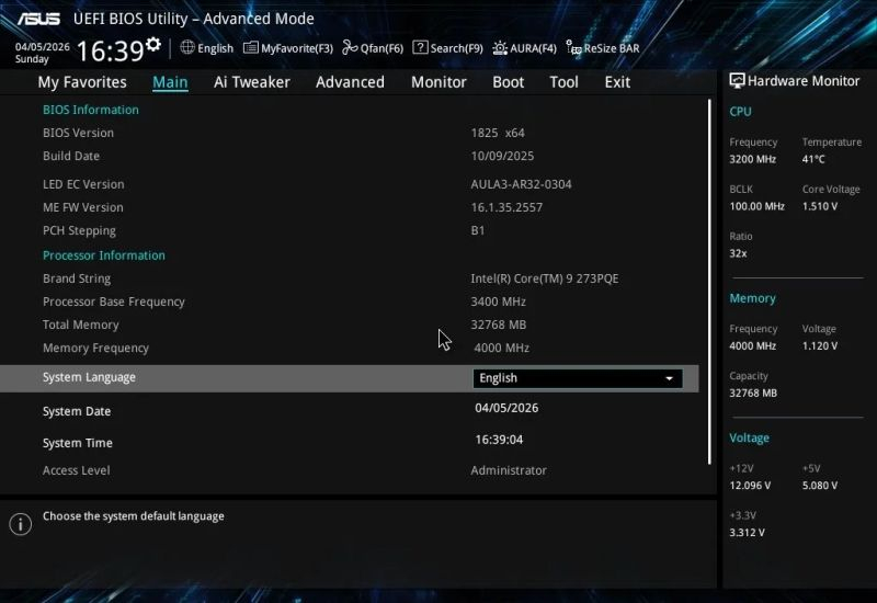 AI 让 Windows 能在不兼容的组合——Intel Bartlett Lake 处理器和 Z790 主板上运行