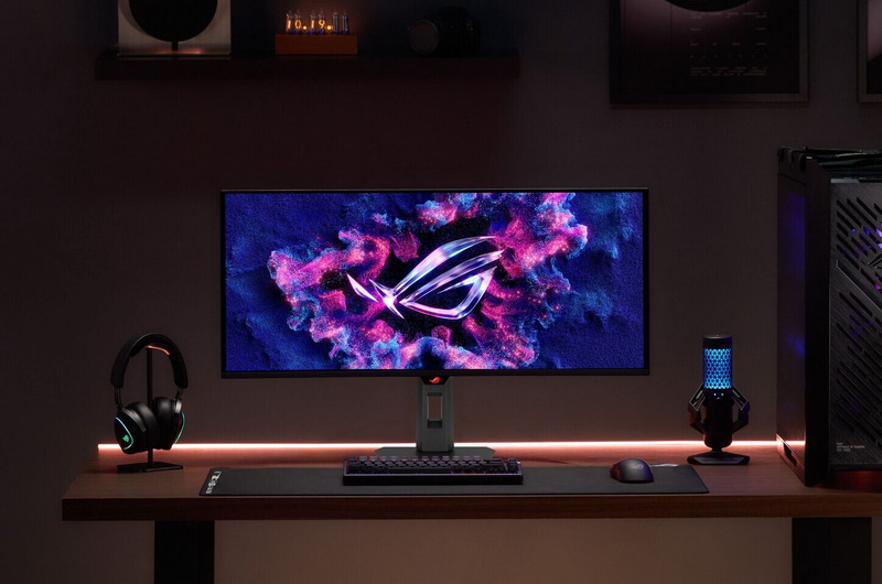 华硕推出了新的便携式触控显示器ROG Strix XG129C（12.3英寸）以及游戏OLED显示器ROG Strix XG34WCDMS（34英寸）