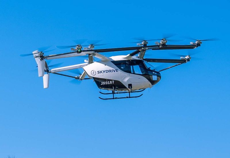 视频：飞行出租车SkyDrive在东京上空起飞，商业航班将于2028年开始运营