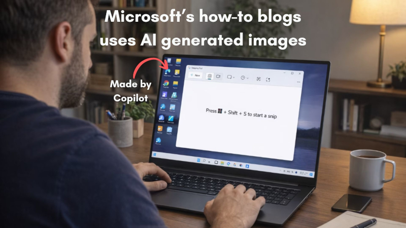 Windows 11 现在有两个“开始”按钮，这在微软发布 AI 图像后引发了用户的不满
