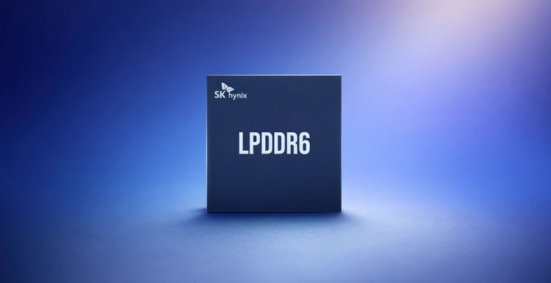 SK hynix 正在研发 16GB 的 LPDDR6 芯片，带宽为 10.7Gbps，用于下一代旗舰设备。