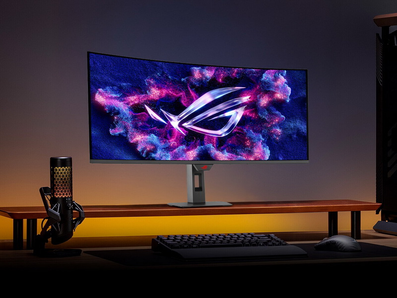 华硕推出了新的34英寸ROG Strix OLED XG34WCDMTG显示器，内置Smart TV功能