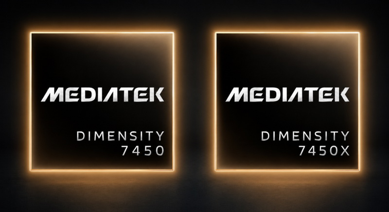 联发科推出了面向游戏和折叠手机的新处理器Dimensity 7450与Dimensity 7450X。