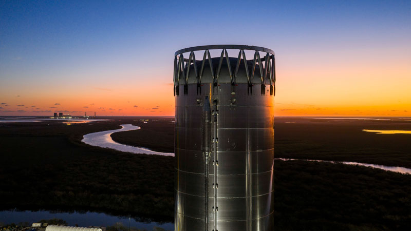 SpaceX再次开始对超级宇宙飞船Starship进行测试——新的发射计划将在不久的将来。
