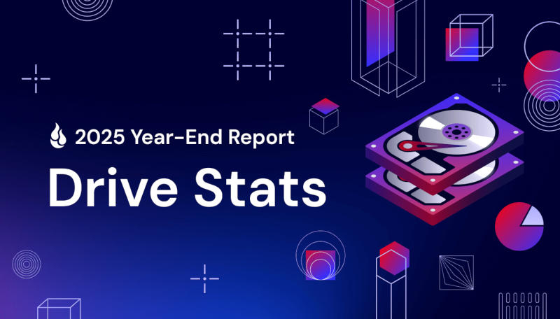 Backblaze发现了最佳和最差的HDD：2025年的平均故障率降至1.36%。