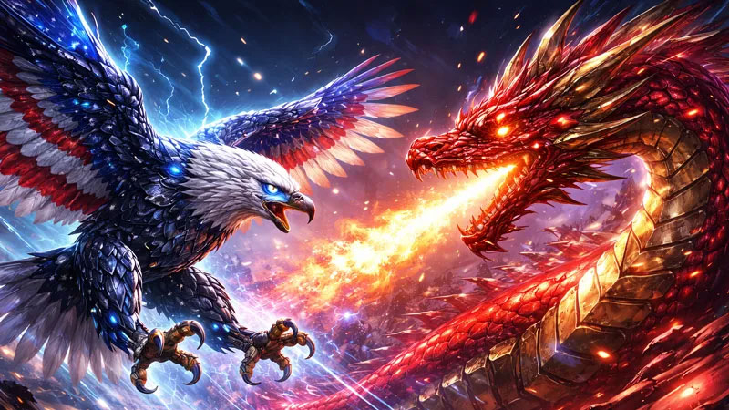 中国测算了其人工智能基础设施的潜力，而美国的指标则低于预期一个数量级。