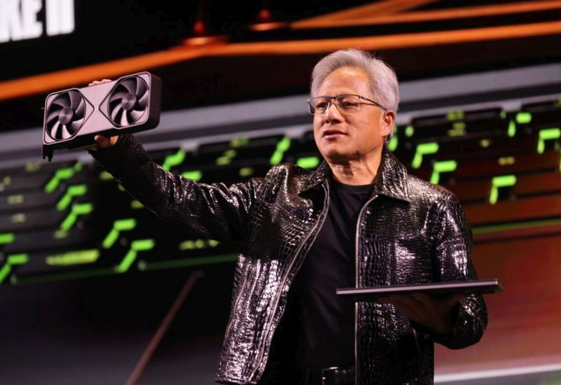 Nvidia 的股价在一周内下跌了 7%，尽管季度业绩相当不错。