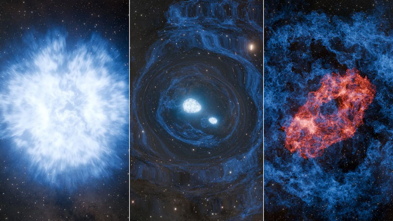 天文学家首次记录到一场神秘的超新星爆炸，迫使人们开发新的理论。