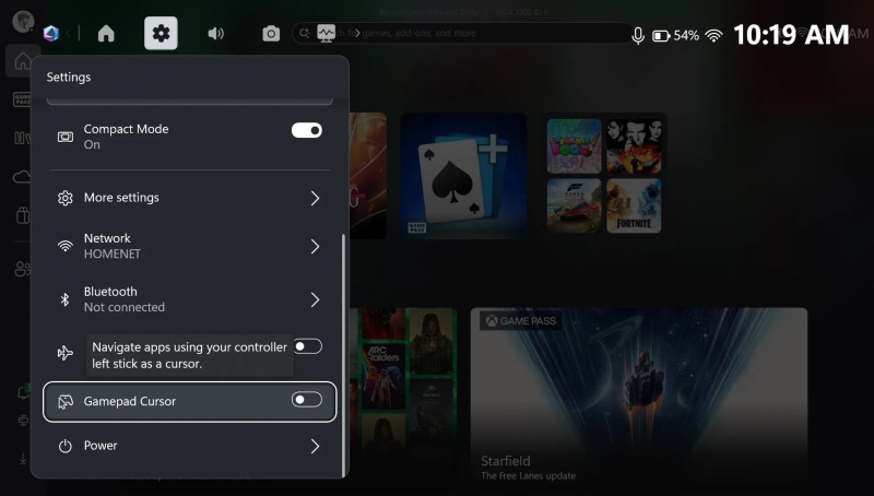 微软推出了Gamepad Cursor——一款为Windows便携式游戏机设计的虚拟鼠标。