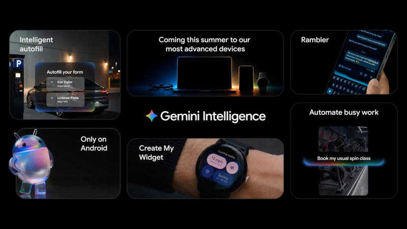 谷歌推出了Gemini Intelligence——面向Android手机的Gemini新发展阶段