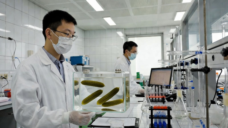 中国研发了一种完全生态节能电池，其电解质甚至可以用于腌制黄瓜。