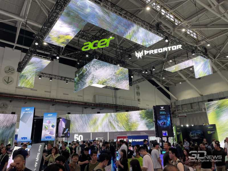来自Acer在Computex 2026展览的报道：五十年的创新，智能眼镜，游戏机和未来小工具