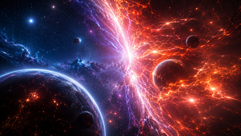 中国科学家首次在“假真空”模型中展示了宇宙破坏过程。